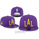 Gorra Los Angeles Lakers Ciudad Edition 2023-24 Violeta