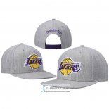 Gorra Los Angeles Lakers Mitchell & Ness Gris
