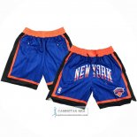 Pantalone New York Knicks Ciudad 2024 Just Don Azul