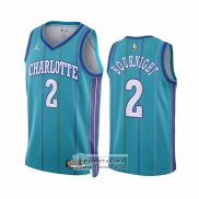 Camiseta Charlotte Hornets James Bouknight NO 2 Classic 2023-24 Verde