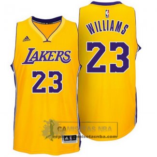 Camiseta Lakers Williams Amarillo