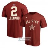 Camiseta Manga Corta All Star 2024 Kawhi Leonard Rojo
