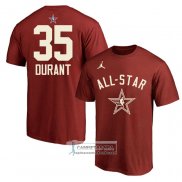 Camiseta Manga Corta All Star 2024 Kevin Durant Rojo