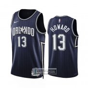 Camiseta Orlando Magic Jett Howard NO 13 Ciudad 2023-24 Azul