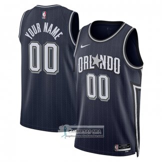 Camiseta Orlando Magic Personalizada Ciudad 2023-24 Azul