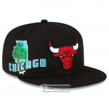 Gorra Chicago Bulls Stateview Negro