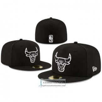 Gorra Chicago Bulls Unadjustable New Era 59FIFTY Negro