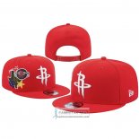 Gorra Houston Rockets Adjustable Icon 9FIFTY Snapback Rojo