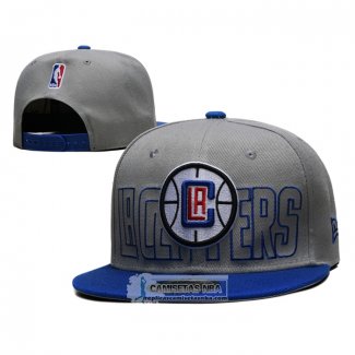 Gorra Los Angeles Clippers 2023 NBA Draft 9FIFTY Gris Azul