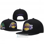 Gorra Los Angeles Lakers Mitchell & Ness Custom Patch Snapback Negro