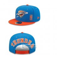 Gorra Oklahoma City Thunder League Flawless 9FIFTY Snapback Naranja Azul
