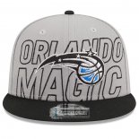 Gorra Orlando Magic 2023 NBA Draft 9FIFTY Snapback Negro Gris