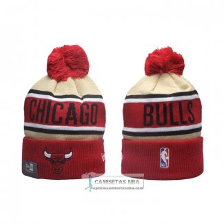 Gorro Beanie Chicago Bulls New Era Rojo