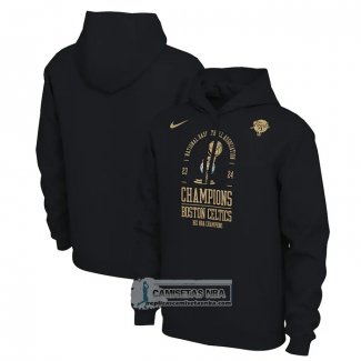 Sudaderas con Capucha Boston Celtics 18-Time NBA Finals Champions Negro