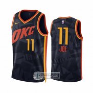 Camiseta Oklahoma City Thunder Isaiah Joe NO 11 Ciudad 2023-24 Negro