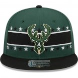 Gorra Milwaukee Bucks Stars 9FIFTY Snapback Verde