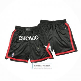 Pantalone Chicago Bulls Ciudad Just Don 2023-24 Negro