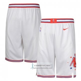 Pantalone Houston Rockets Ciudad 2023-24 Blanco