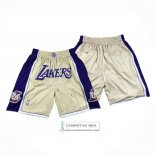 Pantalone Los Angeles Lakers Hall of Fame Just Don Oro