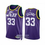 Camiseta Utah Jazz Johnny Juzang NO 33 Classic 2023-24 Violeta