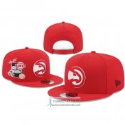 Gorra Atlanta Hawks Adjustable 9FIFTY Rojo