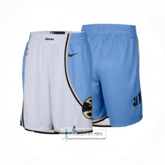 Pantalone Atlanta Hawks Ciudad 2024-25 Blanco