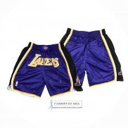 Pantalone Los Angeles Lakers Just Don Violeta2