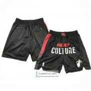 Pantalone Miami Heat Ciudad Just Don 2023-24 Negro