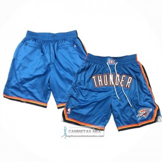 Pantalone Oklahoma City Thunder Just Don Azul