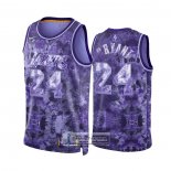 Camiseta Los Angeles Lakers Kobe Bryant NO 24 Select Series 2023 Violeta