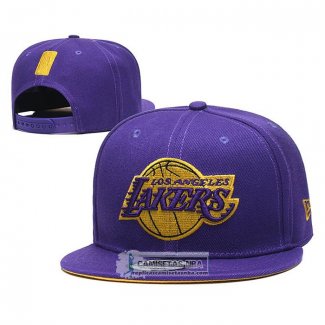 Gorra Los Angeles Lakers Violeta Oro