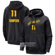 Sudaderas con Capucha Golden State Warriors Klay Thompson Ciudad 2023-24 Negro