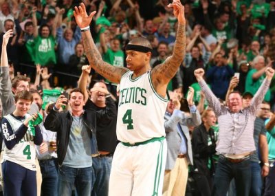 Isaiah Thomas-Camisetas NBA Boston Celtics replicas