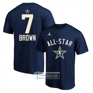 Camiseta Manga Corta All Star 2024 Jaylen Brown Azul