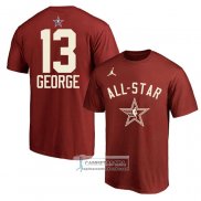 Camiseta Manga Corta All Star 2024 Paul George Rojo