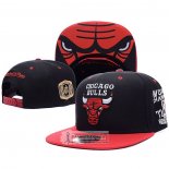 Gorra Chicago Bulls Negro Rojo5
