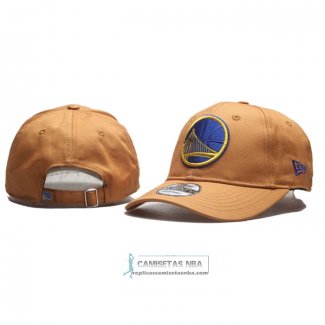 Gorra Golden State Warriors Adjustable New Era 9TWENTY Naranja