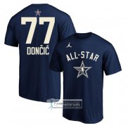 Camiseta Manga Corta All Star 2024 Luka Doncic Azul