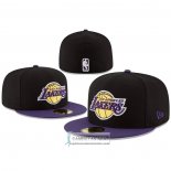 Gorra Los Angeles Lakers Unadjustable 59FIFTY Negro Violeta