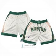 Pantalone Boston Celtics Ciudad Just Don 2023-24 Crema