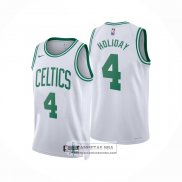 Camiseta Boston Celtics Jrue Holiday NO 4 Association 2022-23 Blanco