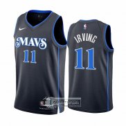 Camiseta Dallas Mavericks Kyrie Irving NO 11 Ciudad 2023-24 Azul