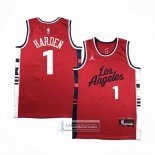 Camiseta Los Angeles Clippers James Harden NO 2 Statement 2024-25 Rojo