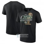 Camiseta Manga Corta Boston Celtics 2024 NBA Finals Champions Fast Break Finish Trophy Negro