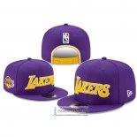 Gorra Los Angeles Lakers Statement Edition 9FIFTY Violeta