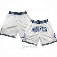 Pantalone Minnesota Timberwolves Classic Just Don Blanco