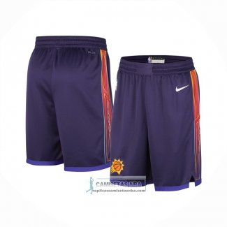 Pantalone Phoenix Suns Ciudad 2023-24 Violeta