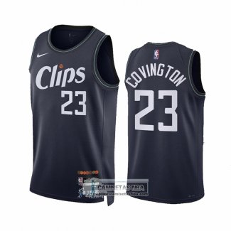 Camiseta Los Angeles Clippers Robert Covington NO 23 Ciudad 2023-24 Azul