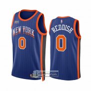 Camiseta New York Knicks Donte Divincenzo NO 0 Ciudad 2023-24 Azul