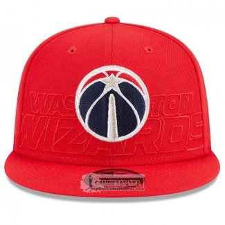 Gorra Washington Wizards 2023 NBA Draft 9FIFTY Snapback Rojo